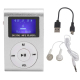 Lecteur MP3 Mini Rose Avec Écouteurs Et Écran Portable Haute Performance - www.yonis-shop.com