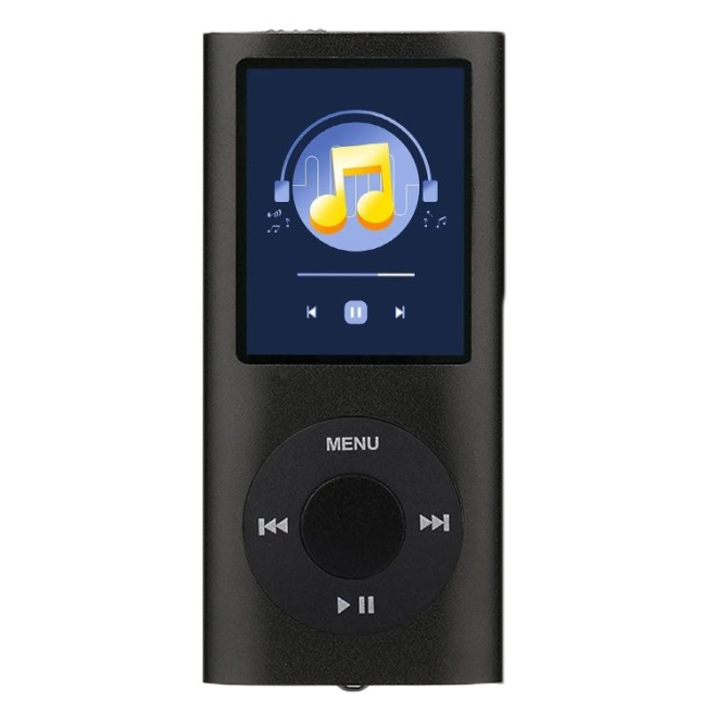 Lecteur MP4 Écran TFT 1.8 Pouces Avec Écouteurs Et Câble Noir Haute Qualité - www.yonis-shop.com