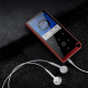 Lecteur MP4 Écran Tactile 2.4 Pouces Rouge Haute Définition 4GB Support Audio Vidéo E-Book Radio Alarme Sans Bluetooth - www....