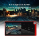 Lecteur MP4 Écran Tactile 2.4 Pouces Rouge Haute Définition 4GB Support Audio Vidéo E-Book Radio Alarme Sans Bluetooth - www....