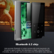 Lecteur MP4 Écran Tactile 2.4 Pouces Rouge Haute Définition 4GB Support Audio Vidéo E-Book Radio Alarme Sans Bluetooth - www....