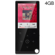 Lecteur MP4 Écran Tactile 2.4 Pouces Rouge Haute Définition 4GB Support Audio Vidéo E-Book Radio Alarme Sans Bluetooth - www....