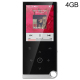 Lecteur MP4 Écran Tactile 2.4 Pouces Rouge Haute Définition 4GB Support Audio Vidéo E-Book Radio Alarme Sans Bluetooth - www....