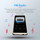 Lecteur MP4 Portable Multifonction Bluetooth Argenté Avec Écran TFT Et Enregistrement Intelligent - www.yonis-shop.com