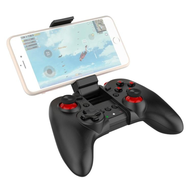 Gamepad Bluetooth 4.0 Et 2.4G Sans Fil Double Mode Avec Support Rétractable Compatible Android IOS Et PC - www.yonis-shop.com