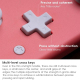 Gamepad Sans Fil Bluetooth Précision Élevée Avec Capteur De Mouvement Et Vibration Pour Switch Et Android Couleur Bleue - www...
