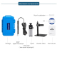 Microscope USB HD Portable 500x Avec Éclairage LED Réglable Et Outils De Mesure Professionnels - www.yonis-shop.com