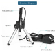 Microscope USB HD Portable 500x Avec Éclairage LED Réglable Et Outils De Mesure Professionnels - www.yonis-shop.com