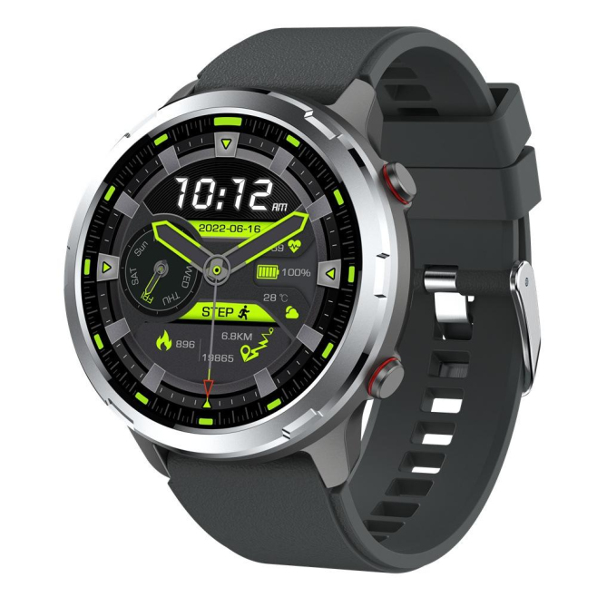 Montre Connectée Sport Étanche Écran HD Rond 1.32 Pouces Multi-Sports GPS - www.yonis-shop.com
