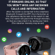 Montre Connectée Sport Étanche Écran HD Rond 1.32 Pouces Multi-Sports GPS - www.yonis-shop.com