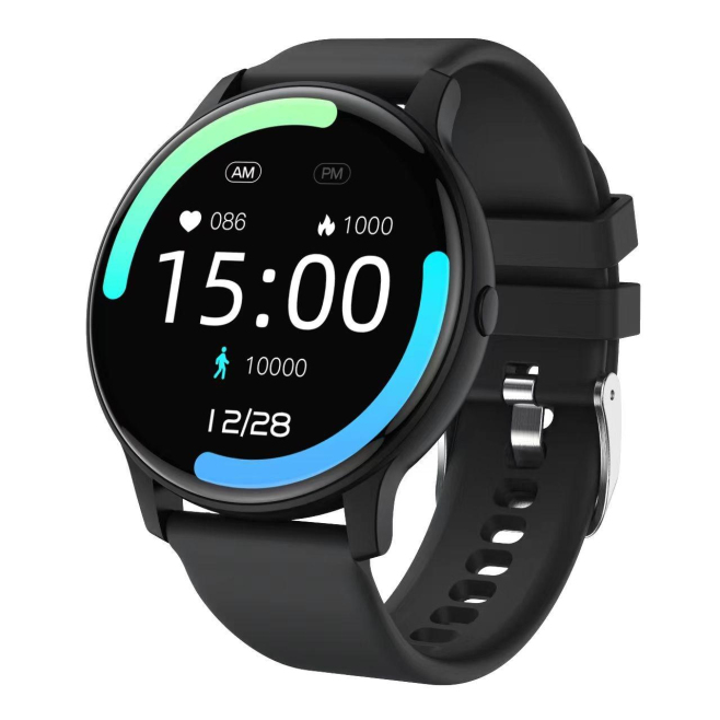 Montre Connectée Bluetooth Multifonction Suivi Santé Cardiaque Pression Artérielle Oxymètre Sommeil Écran Tactile Haute Défin...