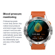 Montre Connectée Bluetooth Appels Avec Écran AMOLED 1.43 Pouces Détection Cardiaque et Oxygène Notifications Multisports et M...