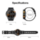 Montre Connectée Sportive Écran AMOLED 1.43 Pouces GPS Haute Précision Appels Bluetooth Santé Bracelet Silicone - www.yonis-s...