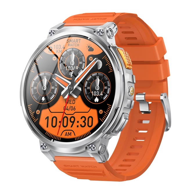 Montre Connectée Bluetooth 1.85 Pouces Appels et Musique Qualité Sonore Exceptionnelle Suivi Cardiaque et Oxymètre Mode Multi...