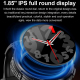 Montre Connectée Bluetooth 1.85 Pouces Appels et Musique Qualité Sonore Exceptionnelle Suivi Cardiaque et Oxymètre Mode Multi...