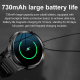 Montre Connectée Bluetooth 1.85 Pouces Appels et Musique Qualité Sonore Exceptionnelle Suivi Cardiaque et Oxymètre Mode Multi...