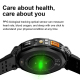 Montre Connectée Bluetooth 1.85 Pouces Appels et Musique Qualité Sonore Exceptionnelle Suivi Cardiaque et Oxymètre Mode Multi...