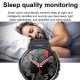 Montre Connectée Bluetooth 1.85 Pouces Appels et Musique Qualité Sonore Exceptionnelle Suivi Cardiaque et Oxymètre Mode Multi...