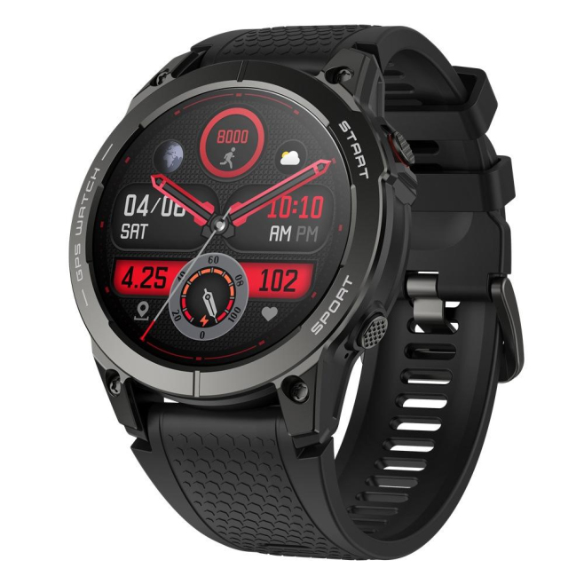 Montre Connectée Sport Extérieur Écran Ultra HD AMOLED Bluetooth Appels Étanche IP68 - www.yonis-shop.com