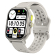 Montre Connectée Écran Ultra HD 2.06 Pouces Bluetooth Appels Blanc Étanche IPX8 Suivi Santé et Sport - www.yonis-shop.com