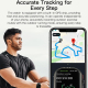 Montre Connectée Écran Ultra HD 2.06 Pouces Bluetooth Appels Blanc Étanche IPX8 Suivi Santé et Sport - www.yonis-shop.com
