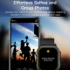 Montre Connectée Écran Ultra HD 2.06 Pouces Bluetooth Appels Blanc Étanche IPX8 Suivi Santé et Sport - www.yonis-shop.com