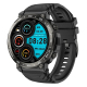 Montre Connectée Argentée Avec Surveillance Cardiaque Et Sommeil Écran Tactile Ronde Bluetooth Étanche IP68