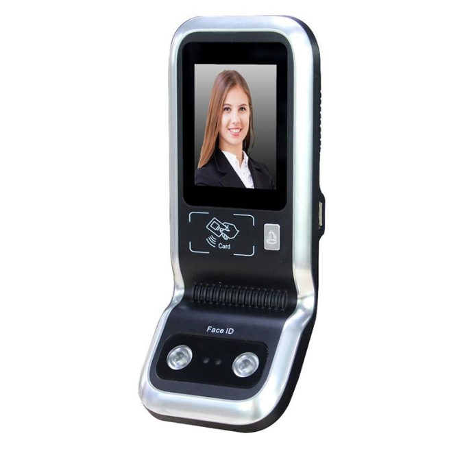 Pointeuse Biométrique Avancée Écran Tactile 2.8 Pouces Capacité Faciale 1000 Vérification Multi-Mode Connexion USB TCP/IP WiF...