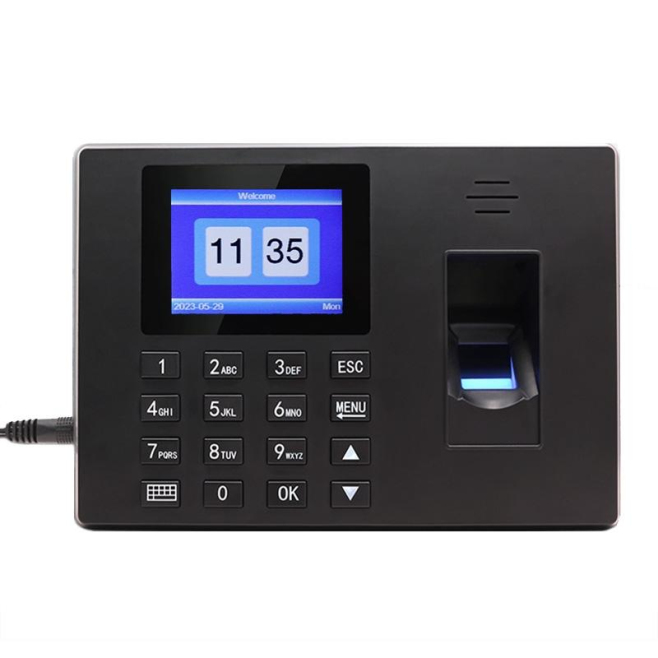 Pointeuse Biométrique Avec Reconnaissance D'Empreintes Et Diffusion Vocale Rapide Et Efficace Pour Gestion D'Assiduité - www....