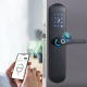 Serrure Connectée Multifonctionnelle Empreinte Digitale Pour Hôtel Appartement Sécurité Intelligente Avec Navigation Bluetoot...
