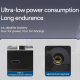 Serrure Connectée Intelligente Avec Empreinte Digitale Sécurité Renforcée Alarme Anti-Intrusion Et Batterie Faible Pour Porte...