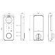 Serrure Connectée Intelligente Avec Caméra Et Déverrouillage Multifonction Bluetooth WiFi Pour Sécurité Optimale - www.yonis-...