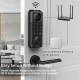 Serrure Connectée Intelligente Avec Caméra Et Déverrouillage Multifonction Bluetooth WiFi Pour Sécurité Optimale - www.yonis-...