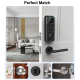 Serrure Connectée Intelligente Avec Caméra Et Déverrouillage Multifonction Bluetooth WiFi Pour Sécurité Optimale - www.yonis-...