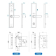 Serrure Connectée Avec Empreinte Digitale Et Clavier Tactile Pour Sécurité Maximale - www.yonis-shop.com