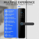 Serrure Connectée WiFi Empreinte Digitale Sécurité Maximale Design Minimaliste Ultra Sécurisée Avec Déverrouillage Intelligen...