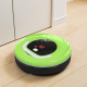 Robot Aspirateur Intelligent Vert avec Brosse en Nylon et Batterie Longue Durée