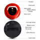 Robot Aspirateur Intelligent Vert avec Brosse en Nylon et Batterie Longue Durée - www.yonis-shop.com