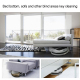 Robot Aspirateur Intelligent à Grande Puissance 1000Pa avec Recharge Automatique et Détection Anti-Chute - www.yonis-shop.com