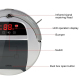 Robot Aspirateur Intelligent à Grande Puissance 1000Pa avec Recharge Automatique et Détection Anti-Chute - www.yonis-shop.com