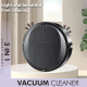 Robot Aspirateur Intelligent 3 En 1 Avec Brossettes Quadrangulaires Et Forte Puissance D'Aspiration Pour Tous Types De Sols -...