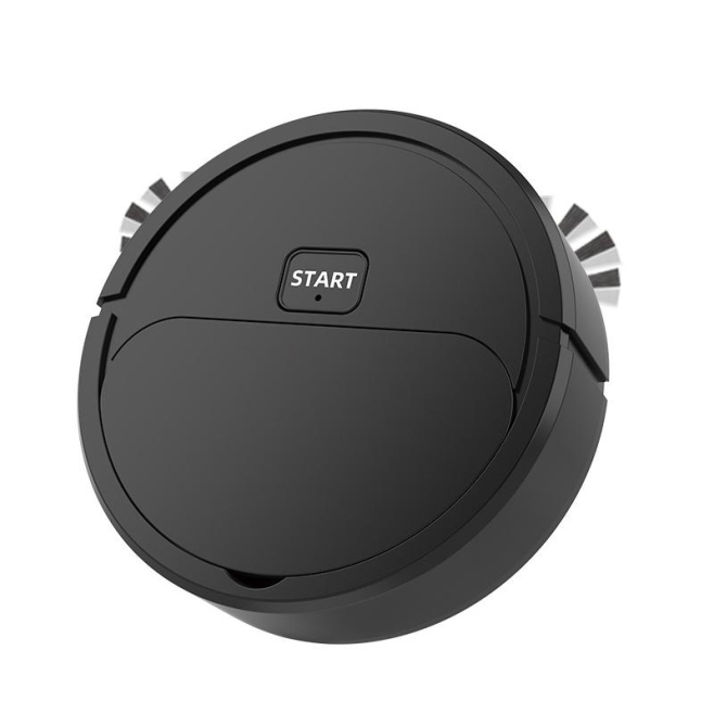 Robot Aspirateur 3 En 1 Noir Rechargeable Puissant Et Compact Pour Un Nettoyage Intelligent - www.yonis-shop.com