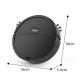 Robot Aspirateur 3 En 1 Noir Rechargeable Puissant Et Compact Pour Un Nettoyage Intelligent - www.yonis-shop.com