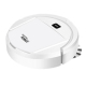 Robot Aspirateur Automatique Intelligent 3 en 1 Chargement USB Silencieux et Compact pour Toutes Surfaces