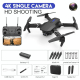 Drone Pliable 4K Avec Caméra HD et Longue Autonomie Pour Des Vols Stables et Spectaculaires - www.yonis-shop.com
