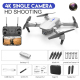 Drone Pliable 4K Avec Caméra HD et Longue Autonomie Pour Des Vols Stables et Spectaculaires - www.yonis-shop.com