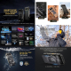 Smartphone Incassable 12GB+256GB Vision Nocturne Batterie 10600mAh Écran 6.78 Pouces Android 14 Media Tek Helio G99 Octa Core...