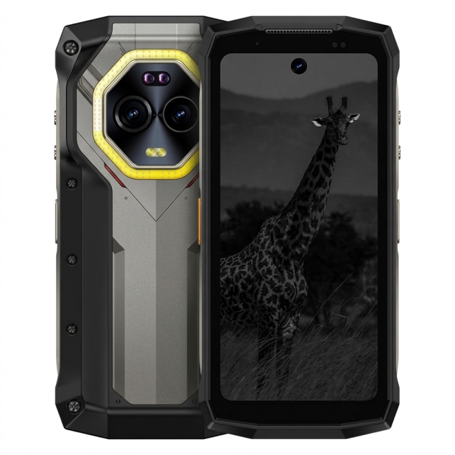 Smartphone Résistant 5G Android 14 Avec 8GB RAM 256GB Stockage Étanche IP68 Écran 4.7 Pouces Batterie 6200mAh Recharge Rapide...