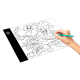 Tablette Lumineuse LED 2.2W 5V Avec Luminosité Réglable Technologie Protection Des Yeux Pour Dessin Animation Et Calligraphie...