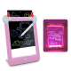 Tablette Graphique Lumineuse Enfant Rose Avec Stylo Et Cartes Incluses Pour Dessin Créatif - www.yonis-shop.com